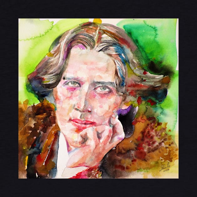 OSCAR WILDE watercolor portrait .17 by lautir